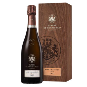 Champagne Barons de Rothschild Rare Collection 2012 Rosé (caisse bois 6 x 750 ml)